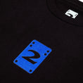 Load image into Gallery viewer, 2 Riser Pads T-Shirt Logo Black logo close up