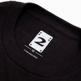 Load image into Gallery viewer, 2 Riser Pads T-Shirt Logo Black neck tag detail