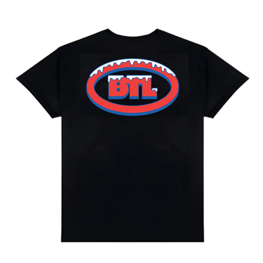 Thrasher X BTL Ice Code Tee (Black)