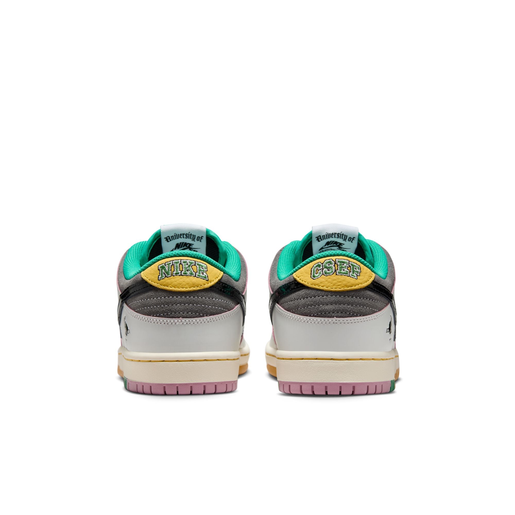 Nike SB Dunk Low Pro (Summit White/Black White-Iron Grey)