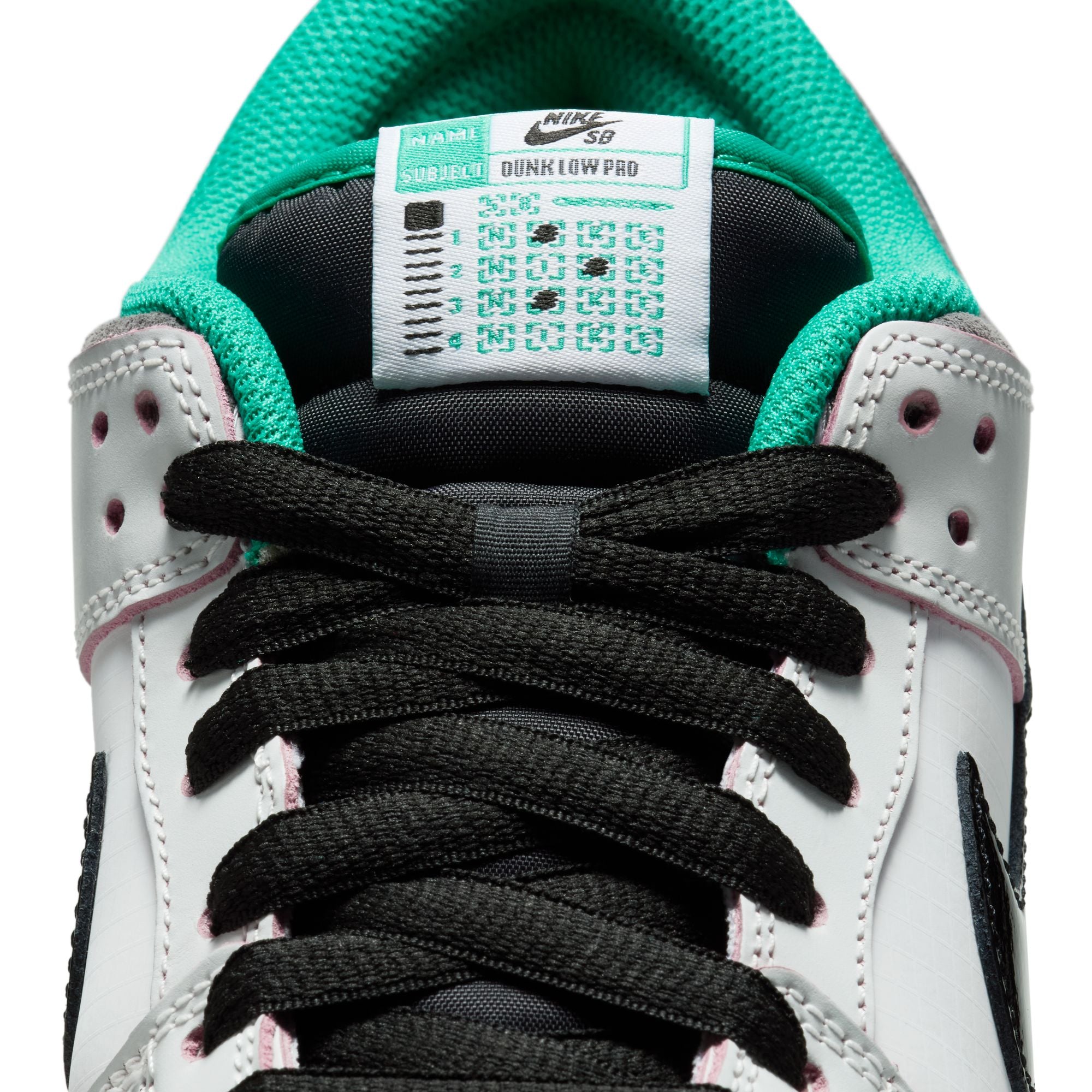 Nike SB Dunk Low Pro (Summit White/Black White-Iron Grey)