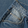 Load image into Gallery viewer, Relaxed Denim (Sand Blasted Indigo)