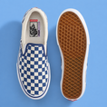 Load image into Gallery viewer, Skate Slip-On (Blue Checkerboard)