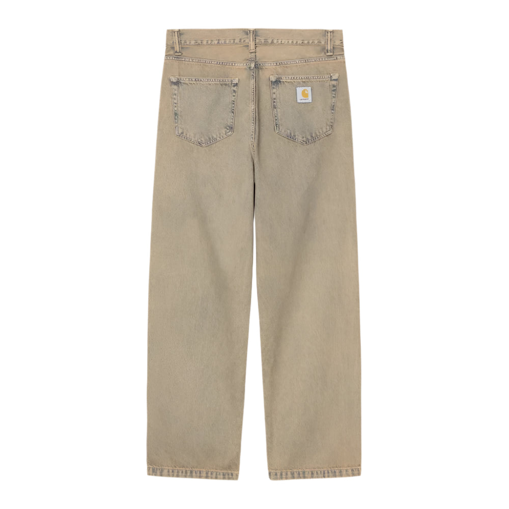 Landon Pant (Blue/Leather) (Garment Dyed)