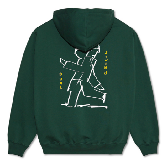 Dave Hoodie | Dual Living (Dark Green)