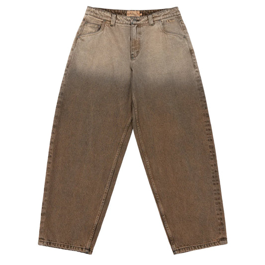 Classic Baggy Denim (Dipped Sandblasted Brown)