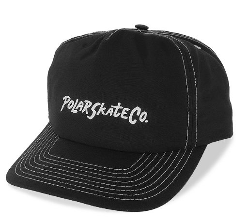 Earl Cap | Surf Logo (Black)