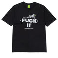 Load image into Gallery viewer, Huf Get Folded T-Shirt Black fuck it fold