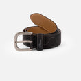 Charger l'image dans la visionneuse de la galerie, Desert Leather Belt (Black)