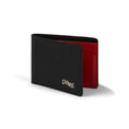Load image into Gallery viewer, Leather Bifold Wallet (Black/Cherry)