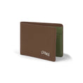 Load image into Gallery viewer, Leather Bifold Wallet (Brown/Olive)