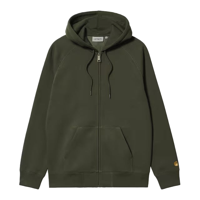 Hooded Chase Jacket (Olive/Gold)