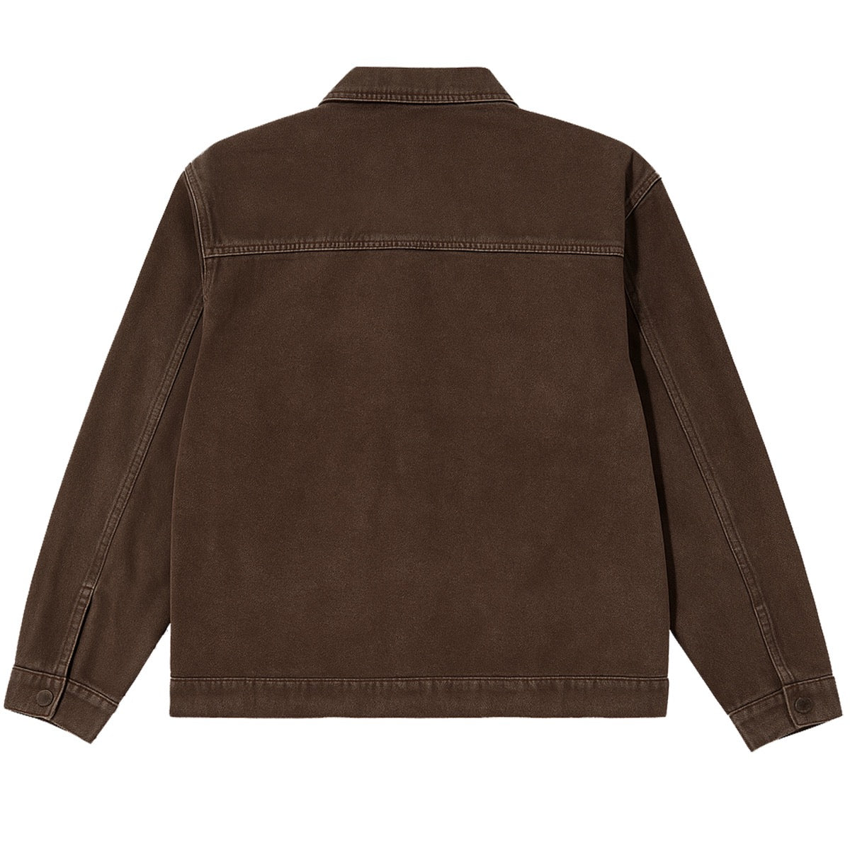 Skate Garage Denim Jacket (Coal Brown)