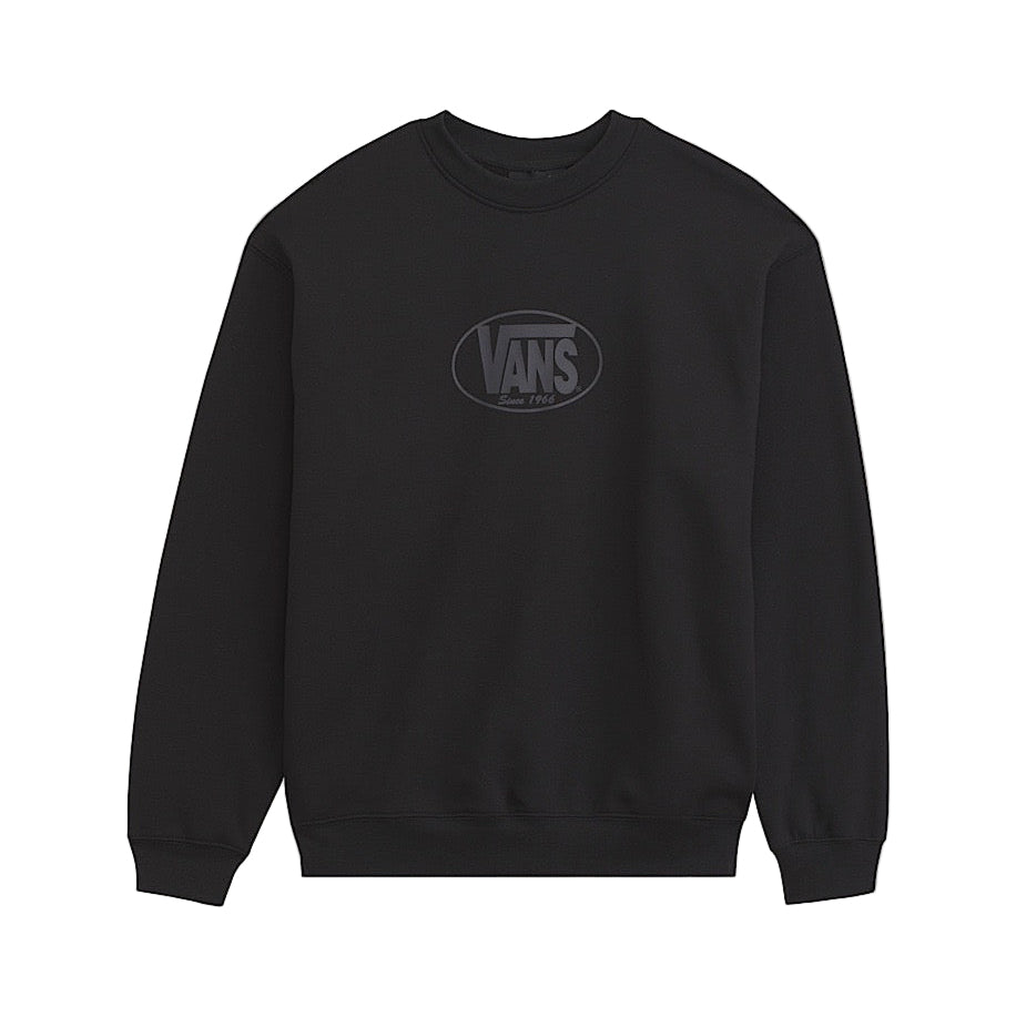 Classic Oval Crew (Black)