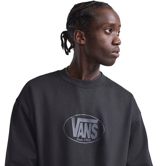 Classic Oval Crew (Black)