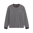 Load image into Gallery viewer, Wesley Stripe LS Knit (Faded Black)