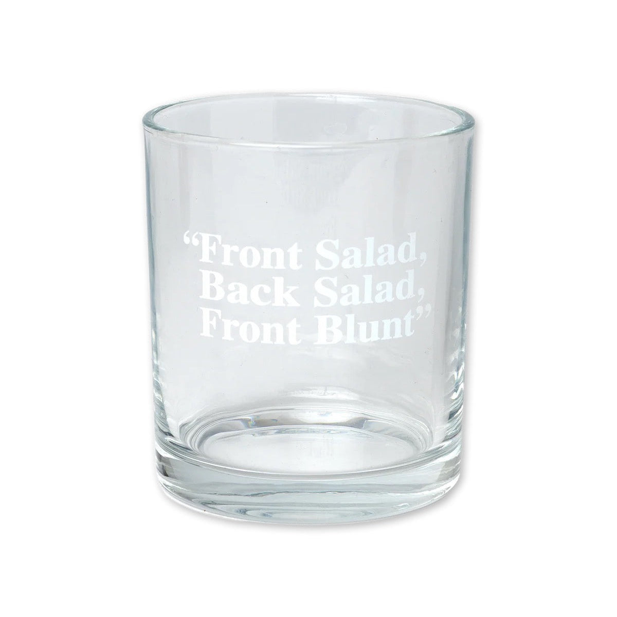 Front Salad Rocks Glass