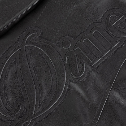 Debossed Wavy Jacket (Black)