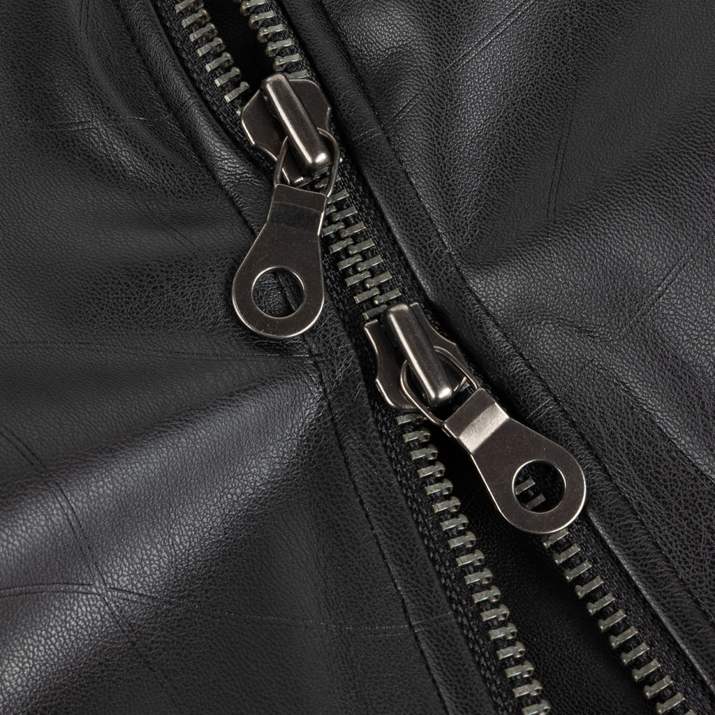 Debossed Wavy Jacket (Black)