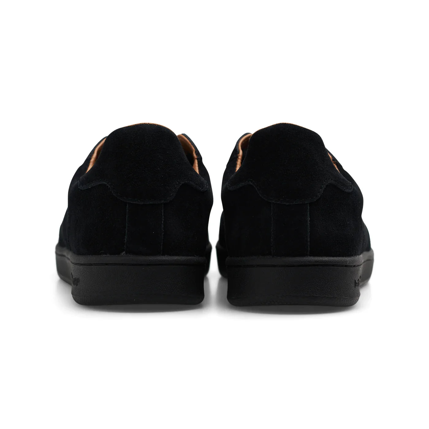 Last Resort AB CM001 Suede Black/Black back heels view