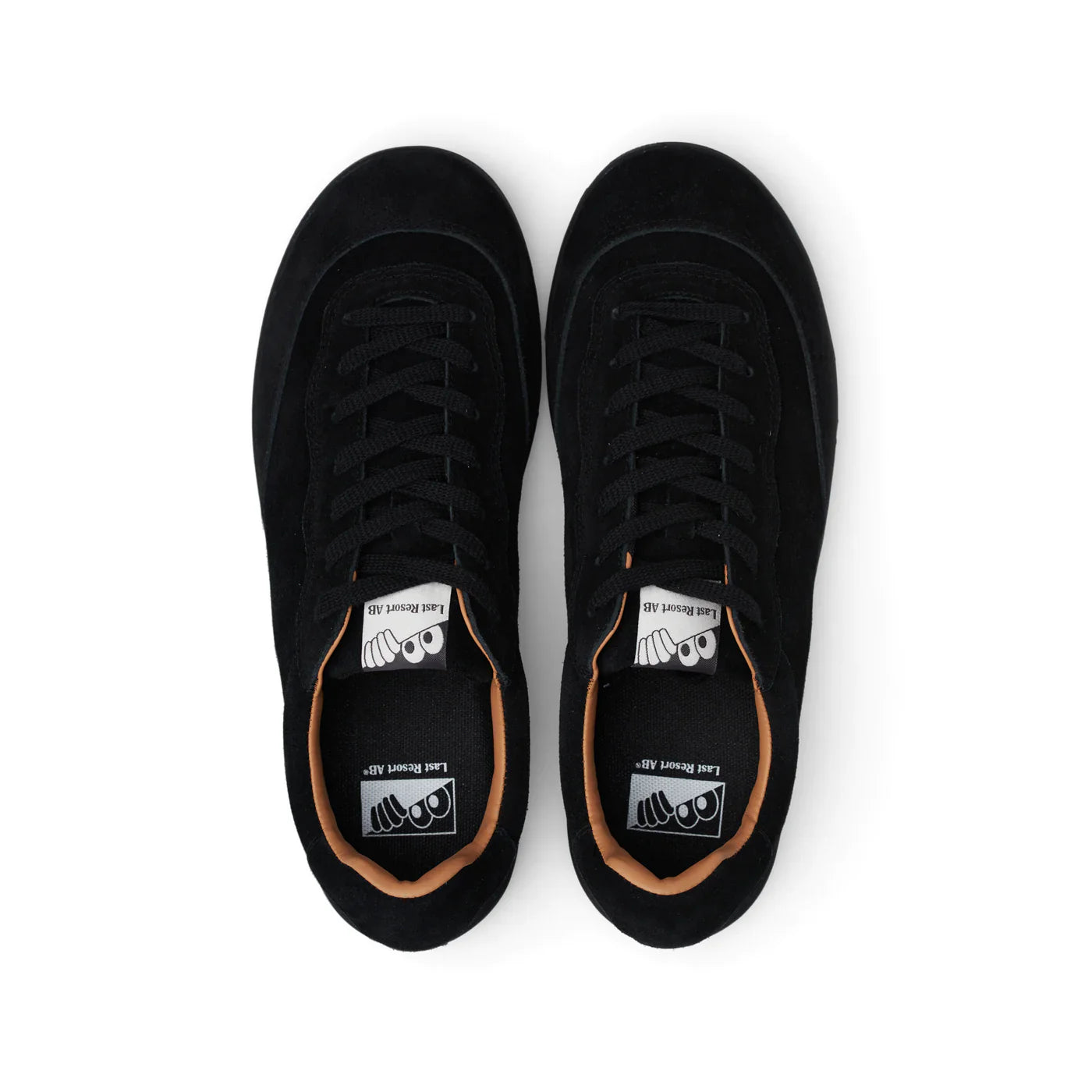 Last Resort AB CM001 Suede Black/Black top down view