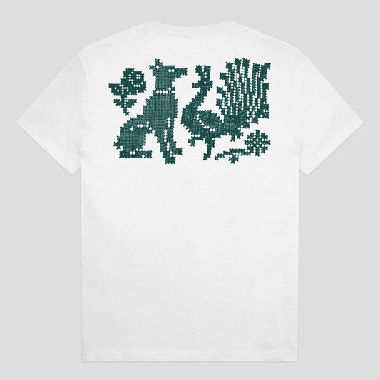 Needlework Tee (White)