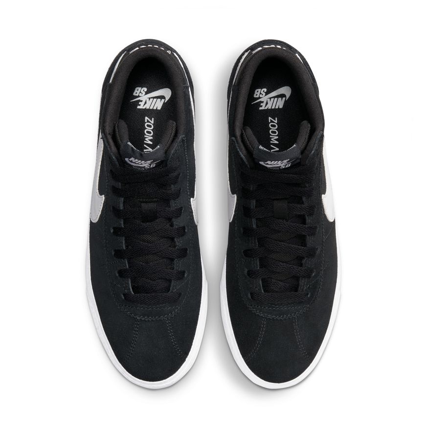 Nike SB Bruin High Black/White-Black-Gum Light Brown top down view