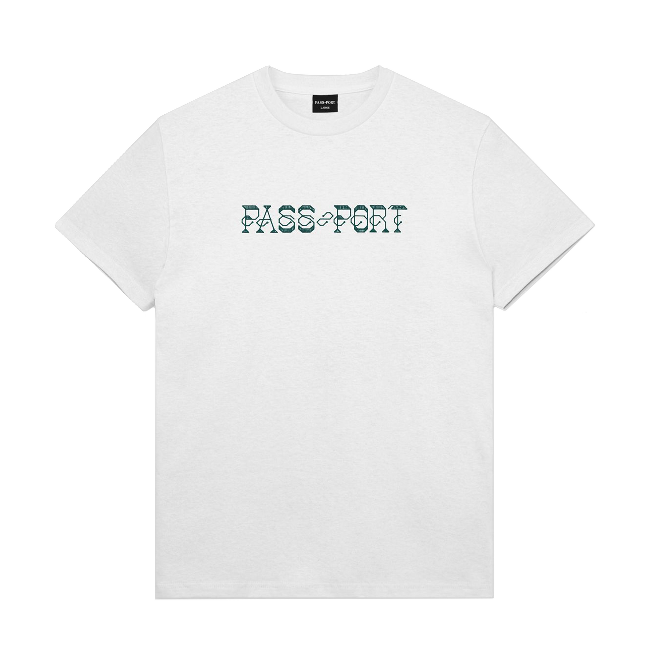 Needlework Tee (White)