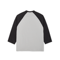 Load image into Gallery viewer, 3/4 Sleeve Tee (Black/Silver)