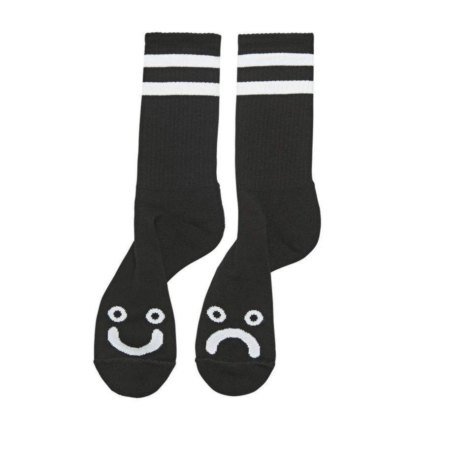 Polar Socks Happy Sad Black/White