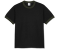 Load image into Gallery viewer, Ringer Tee (Black/Uniform Green)
