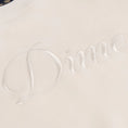 Load image into Gallery viewer, Cursive Velvet Crewneck (Ivory)
