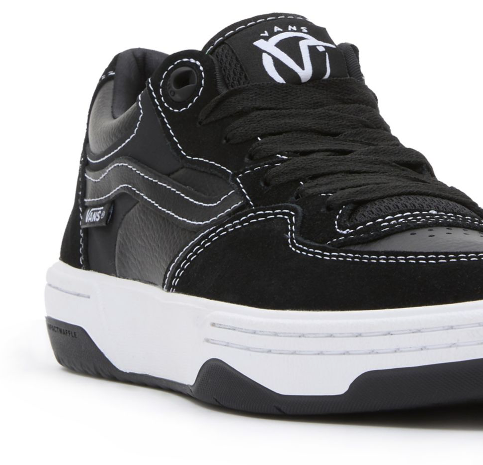 Vans Rowan 2 Black/White close up