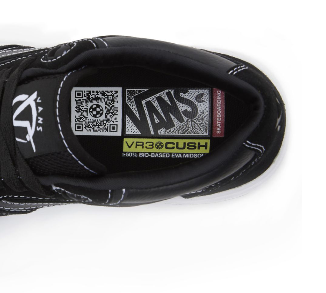Vans Rowan 2 Black/White insole view