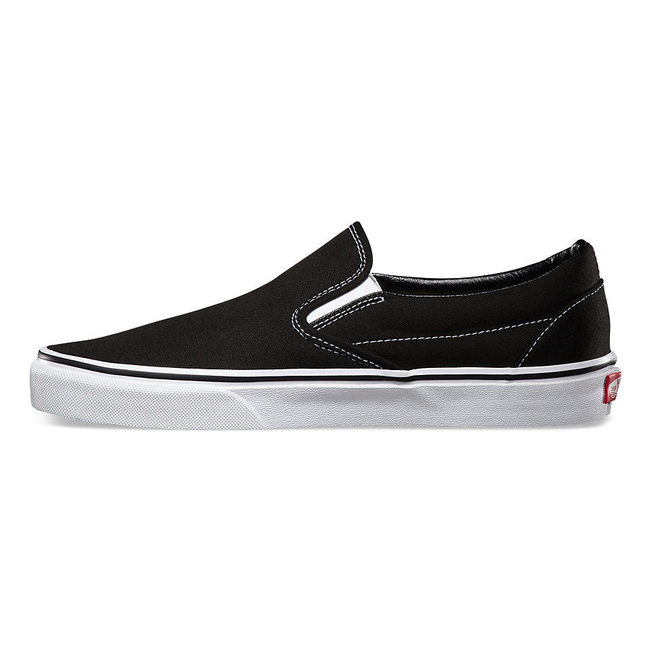Vans Slip On Black inside view