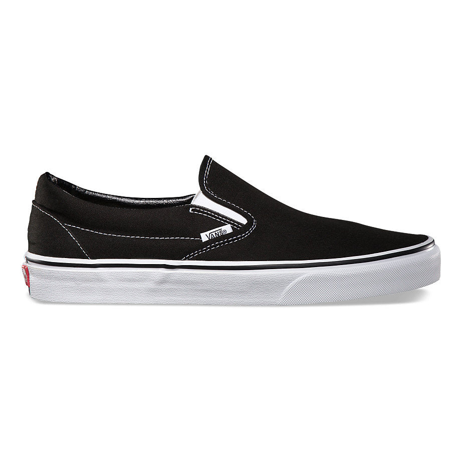 Vans Slip On Black side view