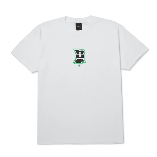 Megablast Multi S/S Tee (White)