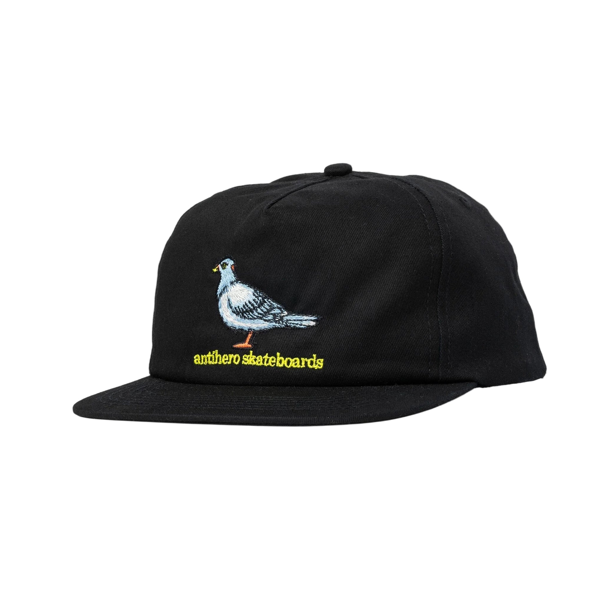 Lil Pigeon Snapback (Black/Yellow)