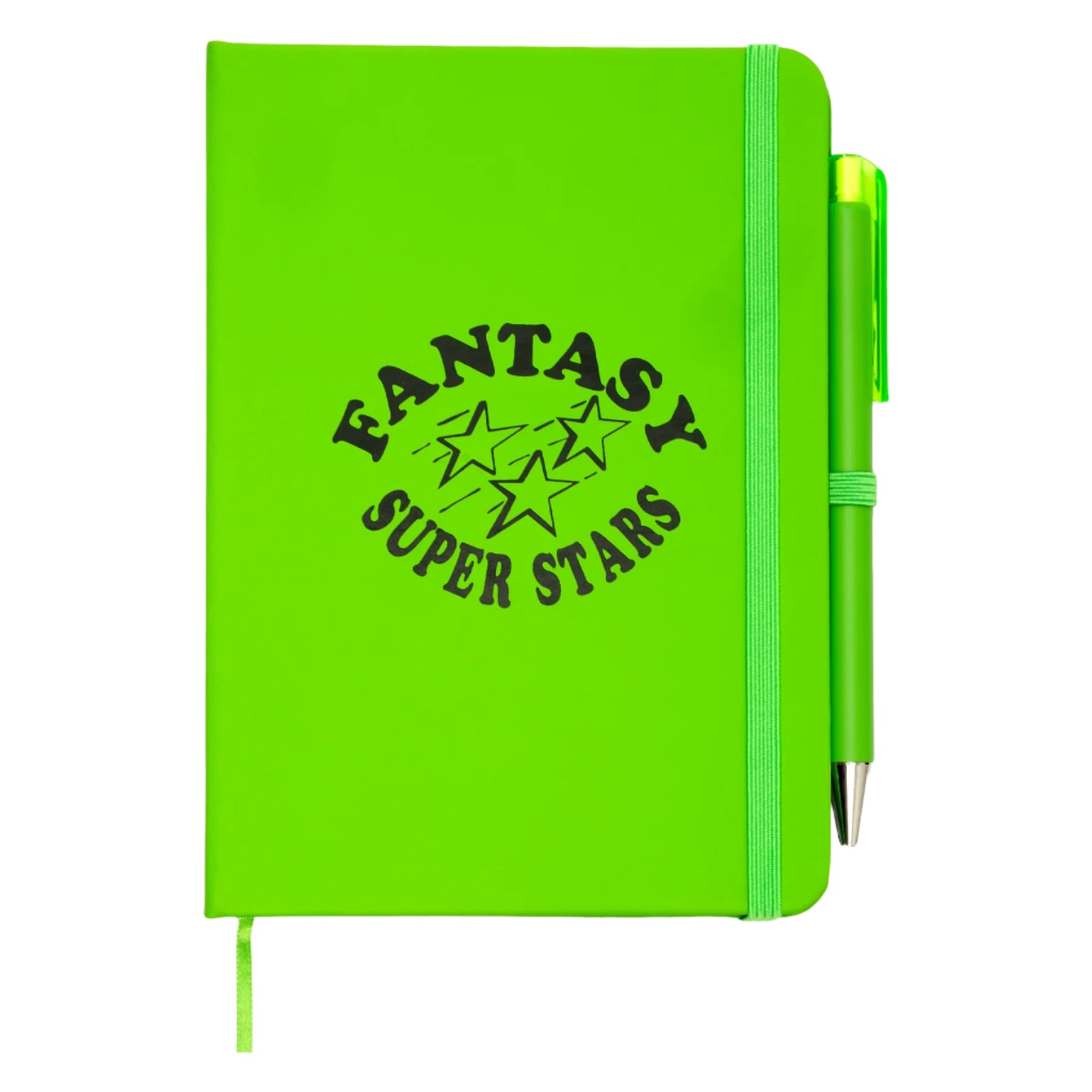 Notebook & Pen (Lime)