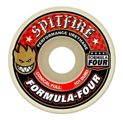 F4 Conical Full Wheels Red 53mm 101D