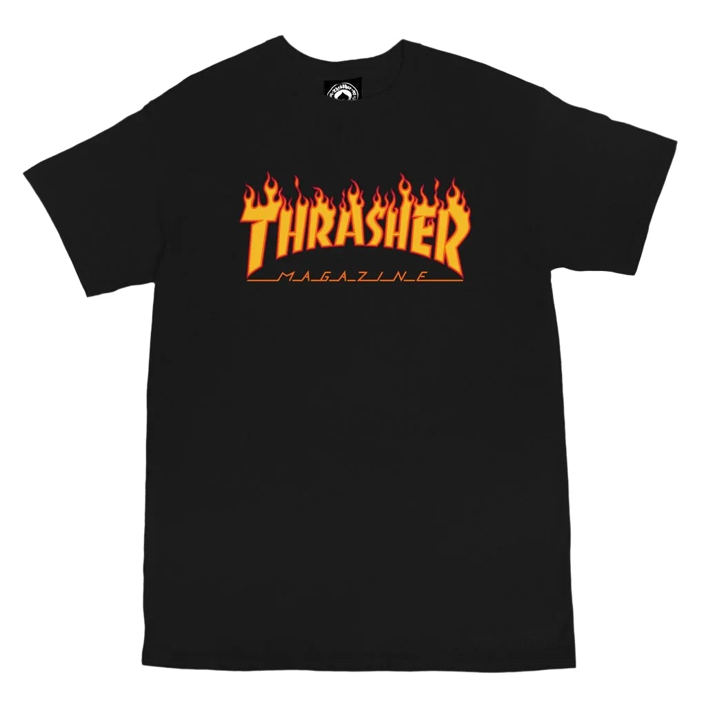 Flame Logo T-Shirt (Black)