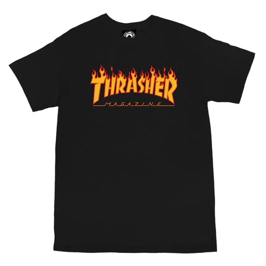 Flame Logo T-Shirt (Black)