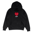 Load image into Gallery viewer, Ricardio Embroidered Pigment-Dyed Hoodie (Black)