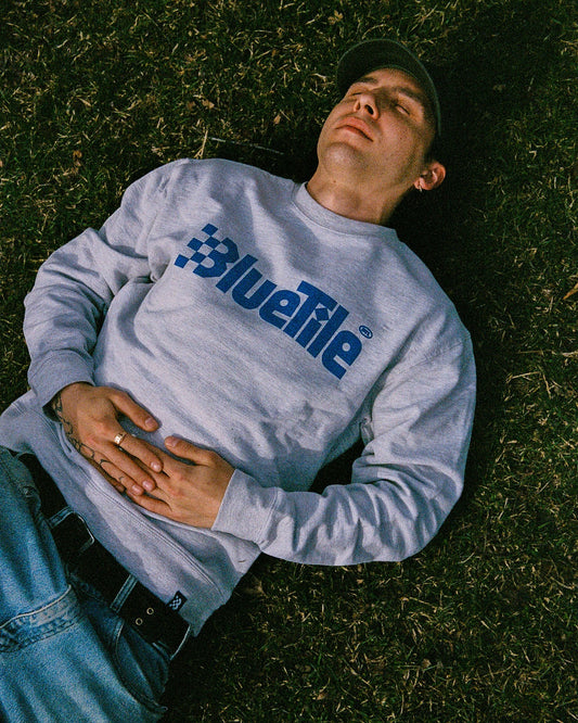 BTL Wordmark Crew (Grey)