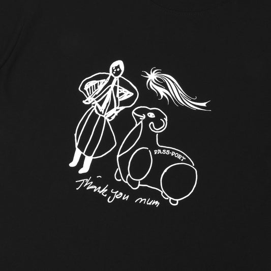 Thank You Mum Tee (Black)