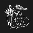 Charger l'image dans la visionneuse de la galerie, Thank You Mum Tee (Black)
