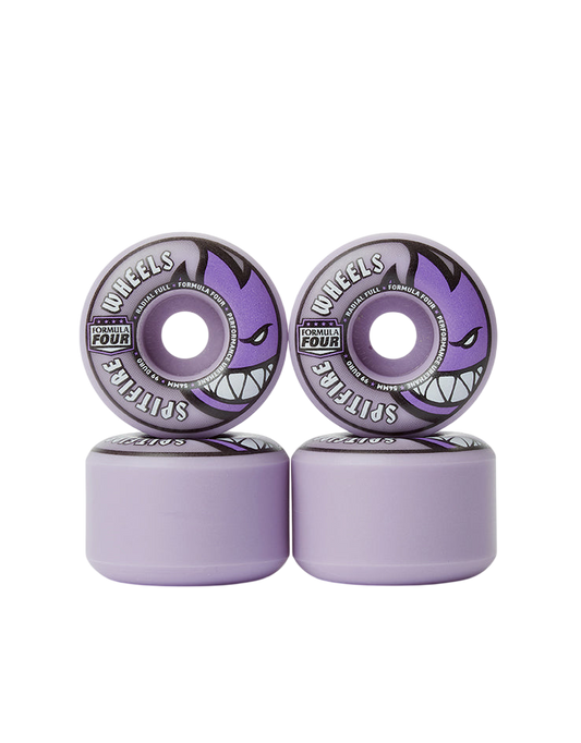 Roues complètes F4 Radial 54mm 99D (Violet)