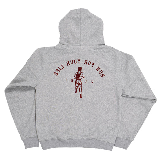Run Hoodie (Heather Grey)