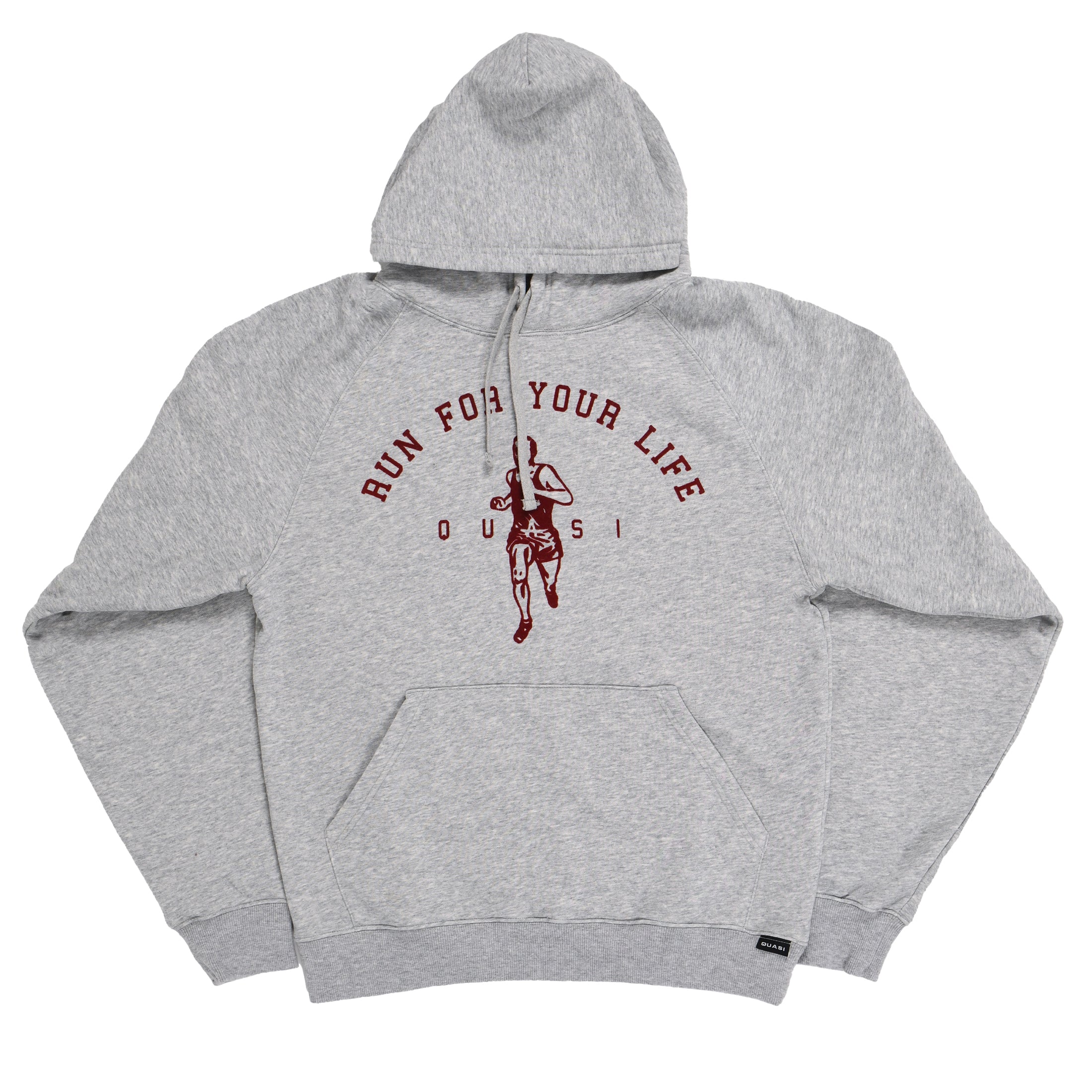 Run Hoodie (Heather Grey)