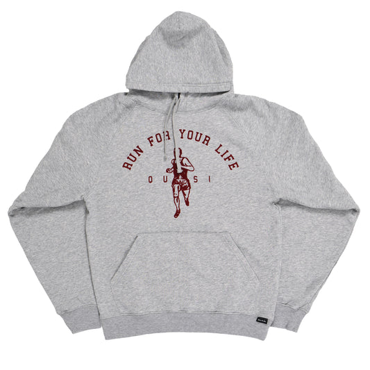 Run Hoodie (Heather Grey)